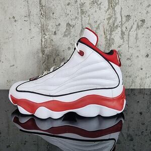 Nike Jordan Pro Strong Basketball Shoes Youth 6Y Red White Fits Women 7.5